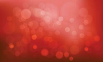 Vector elegant red bokeh blur light effect