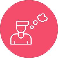 Call Out Vector Icon Design
