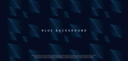 Blue premium abstract background with dark geometric shapes. Very suitable for poster, banner, cover, advertisement, wallpaper and futuristic design concept vector