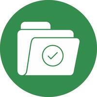 Checked Vector Icon Design