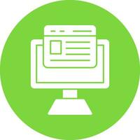 Computer Vector Icon Design