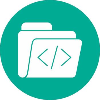 Coding Vector Icon Design
