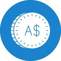 Australian Dollar Vector Icon Design