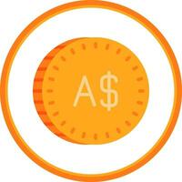 Australian Dollar Vector Icon Design