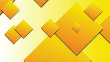 Abstract yellow and white gradient background with rectangular shape vector