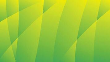 Bright green gradient polygon abstract background vector