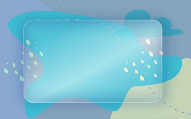 abstract dot and line curve colorful background with gradient transparency banner