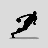 jugador de baloncesto Vectores