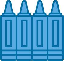 Crayons Vector Icon Design