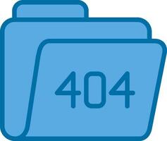 404 Error Vector Icon Design