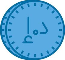 UAE Dirham Vector Icon Design