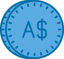 Australian Dollar Vector Icon Design