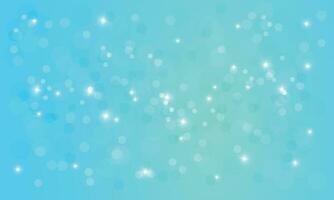 Vector bokeh effect gradient background