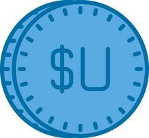 Uruguayan peso Vector Icon Design