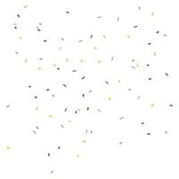 Vector colorful confetti background in flat style