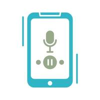 Voice Record Vector Icon