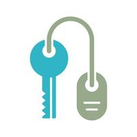 Room key Vector Icon