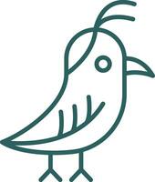 Bird Vector Icon Design