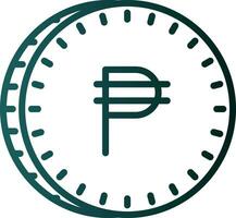 Philippine Peso Vector Icon Design