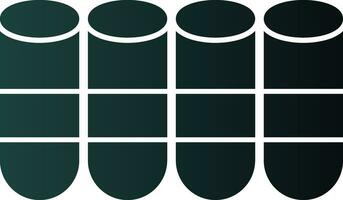 Bar Chart Vector Icon Design
