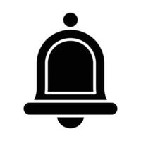 Ring Bell Vector Glyph Icon For Personal And Commercial Use.