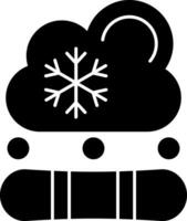 Snowboarding Vector Icon Design