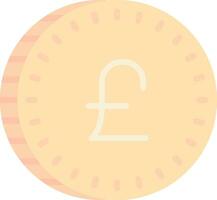 Pound Vector Icon Design