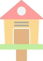 Bird House Vector Icon Design