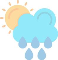 Rainy Day Vector Icon Design