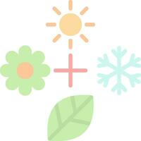 Seasons Vector Icon Design