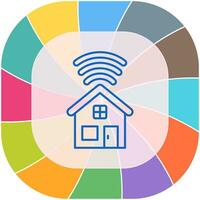 Smart House Vector Icon