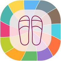 Slippers Vector Icon