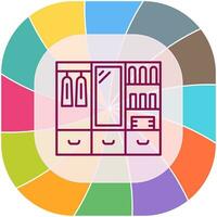 Wardrobe Vector Icon