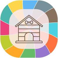 Dog House Vector Icon