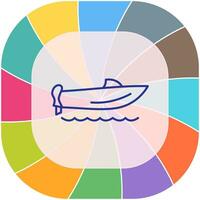 Speed Boat Vector Icon