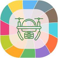 Camera Drone Vector Icon