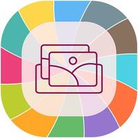 icono de vector de fotografía