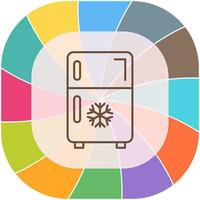 Fridge Vector Icon