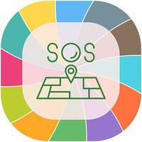 Sos Vector Icon