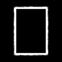Artistic Blank Space with Silhouette Of the Brush Stroke or Paint Brush, can use for Frame Work, Advertisement, Quote, Text, Title, Cover, Layout, Website, Template or Graphic Design Element. Vector