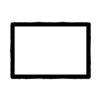 Artistic Blank Space with Silhouette Of the Brush Stroke or Paint Brush, can use for Frame Work, Advertisement, Quote, Text, Title, Cover, Layout, Website, Template or Graphic Design Element. Vector