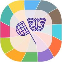 Butterfly Catcher Vector Icon