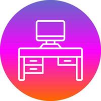 Work Space Vector Icon Design