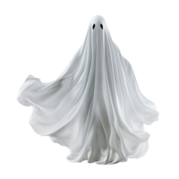 Halloween White Ghost No Background Image Applicable to any context Perfect for print on demand Merchandise AI Generative png