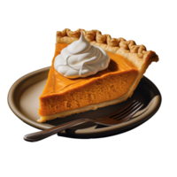 Pumpkin Pie Pumpkin Cake Pumpkin Dessert Halloween Pumpkin Pie Dessert Cake Cheese Cake No Background Applicable to any Context Perfect for Print on Demand Merchandise Ai Generated ai generative png