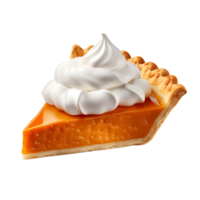 Pumpkin Pie Pumpkin Cake Pumpkin Dessert Halloween Pumpkin Pie Dessert Cake Cheese Cake No Background Applicable to any Context Perfect for Print on Demand Merchandise Ai Generated ai generative png