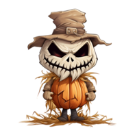 Cartoon Style Halloween Characters No Background Applicable to Any Context Perfect for Print on Demand Merchandise AI Generativve png