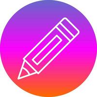 Crayon Vector Icon Design