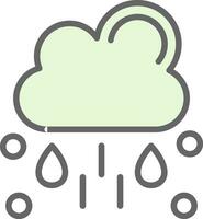 Rainy Vector Icon Design