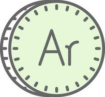 Ariary Vector Icon Design